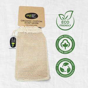 ANSC有機棉皂袋-eco friendly, 100% cotton, 100% biodegradable