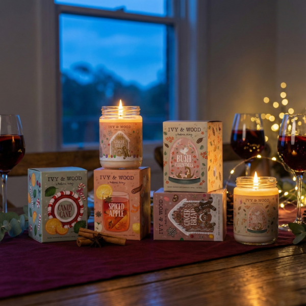 聖誕蠟燭-9 【IVY&WOOD】聖誕香氛蠟燭-四種香味全系列